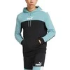 Puma Džemperis Vyrams Ess+ Block Hoodie Juodas Mint 847428 50