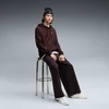 Puma Džemperis Vyrams Ess Elevated Hoodie Fl Brown 693850 33