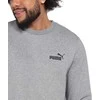 Puma Džemperis Vyrams Ess Small Logo Crew Pilkas 586682 03