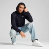 Puma Džemperis Vyrams Ess Small No.1 Logo Hoodie Fl Navy 682574 16