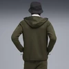 Puma Džemperis Vyrams Evostripe Fz Hoodie Khaki 688231 70