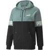 Puma Džemperis Vyrams Puma Power Colorb Žalias 847390 50