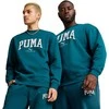 Puma Džemperis Vyrams Squad Crew Fl Cold Žalias 681794 22