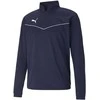 Puma Džemperis Vyrams TeamRise 1/4 Zip Top Peacoa Mėlyna 657394 06