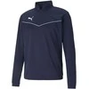 Puma Džemperis Vyrams TeamRise 1/4 Zip Top Peacoa Mėlyna 657394 06
