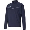 Puma Džemperis Vyrams TeamRise 1/4 Zip Top Peacoa Mėlyna 657394 06