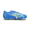 Puma Futbolo Avalynė Paaugliams Ultra Play Fg/Ag Jr Ultra Mėlyna Žalias 107530 03