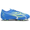 Puma Futbolo Avalynė Paaugliams Ultra Play Fg/Ag Jr Ultra Mėlyna Žalias 107530 03