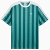 Puma Futbolo Marškinėliai Vyrams Ess T7 Relaxed Žalias Baltas 692195 41