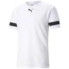Puma Futbolo Marškinėliai Vyrams TeamRise Jersey Baltas 704932 04
