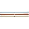 Puma Galvos Juosta AT Sportbands Womens (3pcs) Kreminis Mėlyna Brown 053491 24