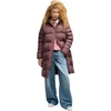 Puma Ilga Striukė Moterims Mono Hooded Parka Burgundy 688384 91