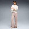 Puma Kelnės Moterims Ess Cat Standard Wide Leg Pants Rose Latte 691703 89