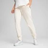 Puma Kelnės Moterims Ess Elevated Sweatpants rusvai gelsvas 685019 99