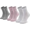 Puma Kojinės Paaugliams Junior Crew Baltas Pilkas Rožinė 907958 05