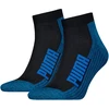 Puma Kojinės Unisex Bwt Juodas Mėlyna 938583 02