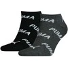 Puma Kojinės Unisex Bwt Juodas Pilkas 907947 01