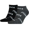 Puma Kojinės Unisex Bwt Juodas Pilkas 907947 01