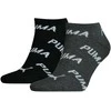 Puma Kojinės Unisex Bwt Juodas Pilkas 907947 01