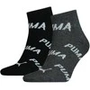 Puma Kojinės Unisex Bwt Juodas Pilkas 907948 01