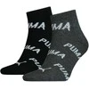 Puma Kojinės Unisex Bwt Juodas Pilkas 907948 01