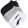 Puma Kojinės Unisex Lifes Baltas Gray Juodas 938625 02