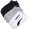 Puma Kojinės Unisex Lifes Baltas Gray Juodas 938625 02
