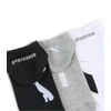 Puma Kojinės Unisex Lifes Baltas Gray Juodas 938625 02