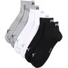Puma Kojinės Unisex Quarter Baltas Gray Balck 938589 17