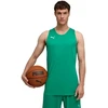 Puma Krepšinio Marškinėliai Vyrams TeamJaws Starter Jersey Žalias 685363 10