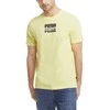 Puma Marškinėliai Core International Tee Geltona