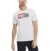 Puma Marškinėliai Flock Graphic Tee Baltas