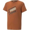 Puma Marškinėliai Paaugliams Alpha Holiday Tee Oranžinis 670109 64