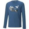 Puma Marškinėliai Paaugliams Alpha Longsleeve Tee Mėlyna 670103 17