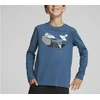 Puma Marškinėliai Paaugliams Alpha Longsleeve Tee Mėlyna 670103 17
