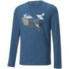Puma Marškinėliai Paaugliams Alpha Longsleeve Tee Mėlyna 670103 17