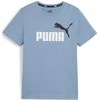 Puma Marškinėliai Paaugliams Ess+ 2 Col Logo Tee Mėlyna 586985 20