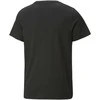 Puma Marškinėliai Paaugliams Ess+ 2 Col Logo Tee Juodas 586985 91
