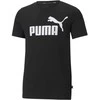 Puma Marškinėliai Paaugliams Ess Logo Tee Juodas 586960 01