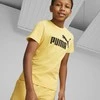 Puma Marškinėliai Paaugliams Ess Logo Tee Geltona 586960 43