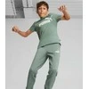 Puma Marškinėliai Paaugliams Ess Logo Tee Žalias 586960 45