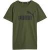 Puma Marškinėliai Paaugliams Ess Logo Tee Khaki 586960 31