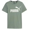 Puma Marškinėliai Paaugliams Ess Logo Tee Žalias 586960 45