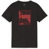Puma Marškinėliai Paaugliams Graphics Wor Tee Juodas 680298 01