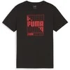 Puma Marškinėliai Paaugliams Graphics Wor Tee Juodas 680298 01