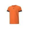 Puma Marškinėliai Paaugliams TeamRise Jersey Oranžinis Baltas Juodas 704938 08