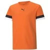 Puma Marškinėliai Paaugliams TeamRise Jersey Oranžinis Baltas Juodas 704938 08