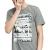 Puma Marškinėliai Photoprint Shoes Tee Pilkas 594892 03