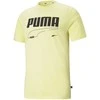 Puma Marškinėliai Rebel Tee Geltona