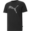 Puma Marškinėliai Vyrams Cat Basic Tee Juodas